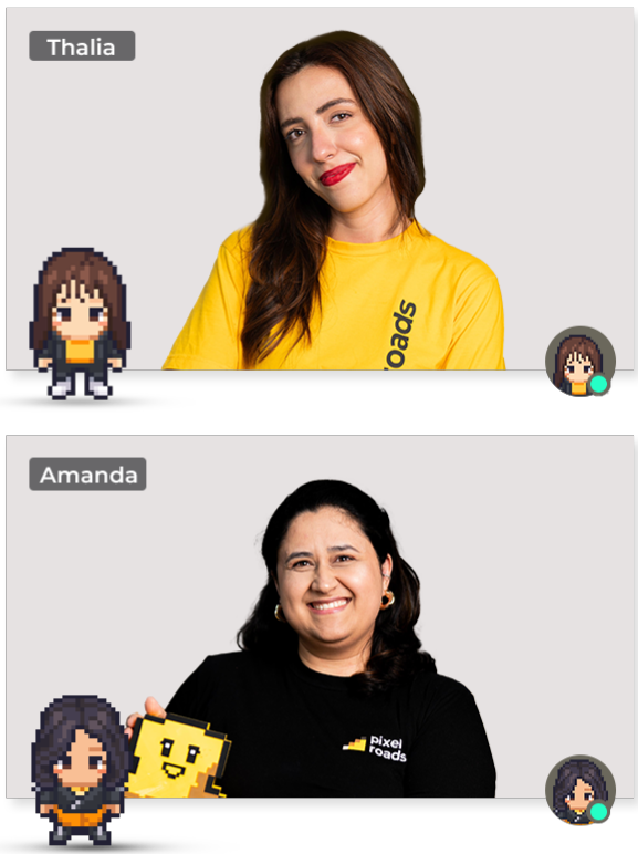 Imagem Thali e Amanda