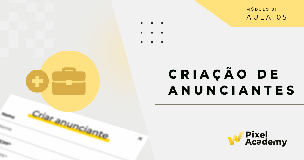 1.5 Criação de Anunciantes