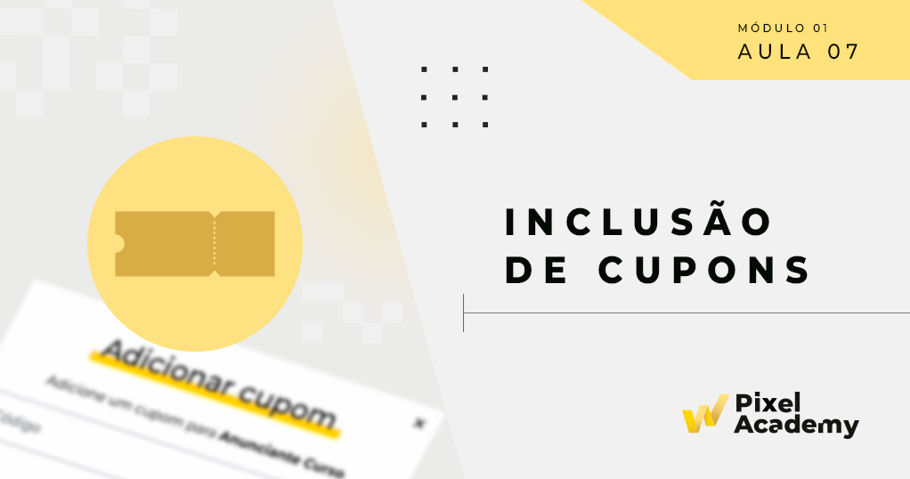 1.7 Inclusão de Cupons